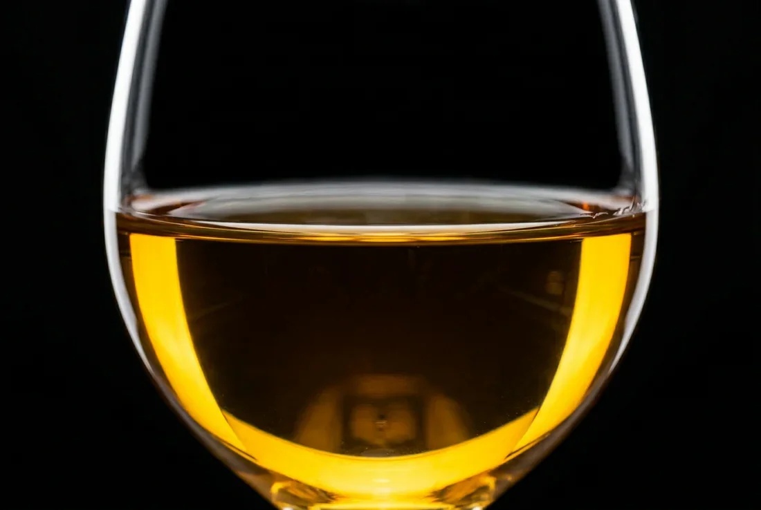 L'élégance du rituel anisé Un verre de Ricard au soleil couchant sur une terrasse méditerranéenne