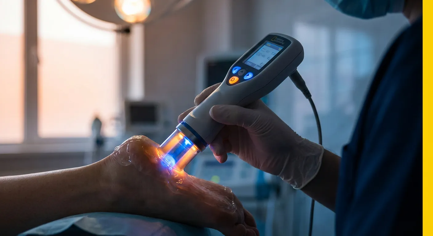 Traitement de thérapie laser pour soulager les douleurs après chirurgie