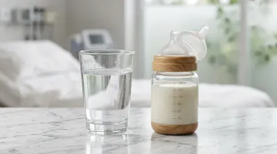 Gros plan minimaliste sur la texture d'une couverture de bébé