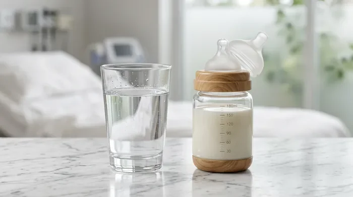 Gaviscon et constipation chez le nourrisson : quel lien Gros plan minimaliste sur la texture d'une couverture de bébé