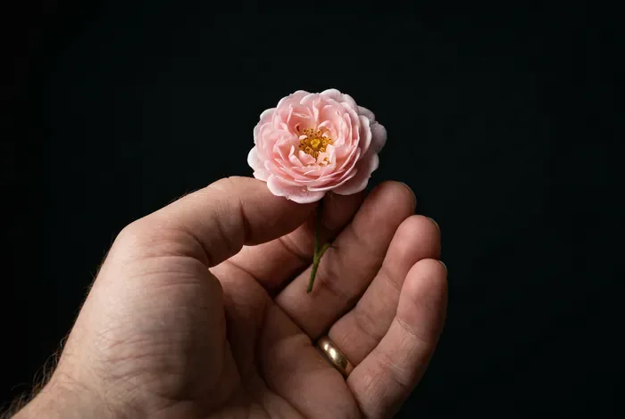 Herceptin et Perjeta à vie : durée du traitement expliquée Symbolisme de la résilience et de la vie avec une fleur délicate