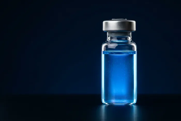 Protocole Taxol 9 ou 12 cures : durée et choix thérapeutique Vue rapprochée minimaliste d'une fiole médicale symbolisant le traitement