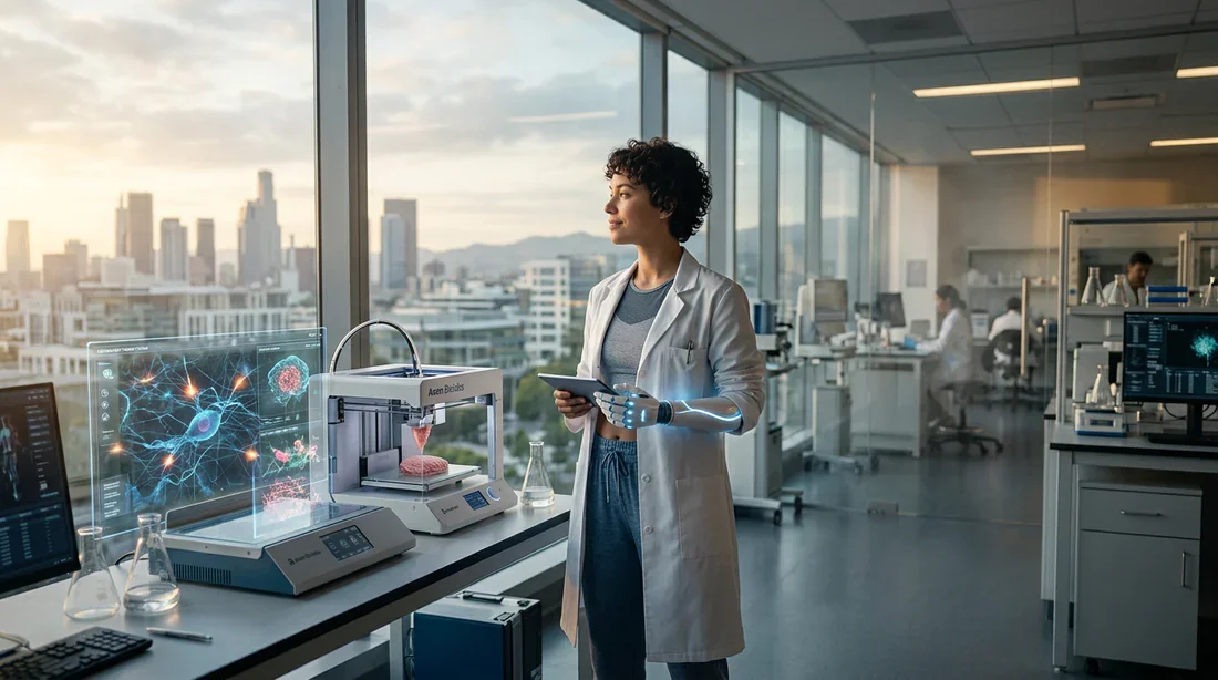 Transformation et santé : une approche artistique Bannière représentant la thématique de la transition et de la santé de manière artistique et cinématique