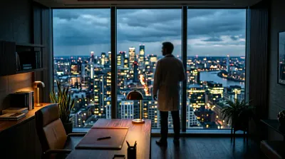 Stéthoscope médical sur un bureau épuré, symbole de l'éthique professionnelle