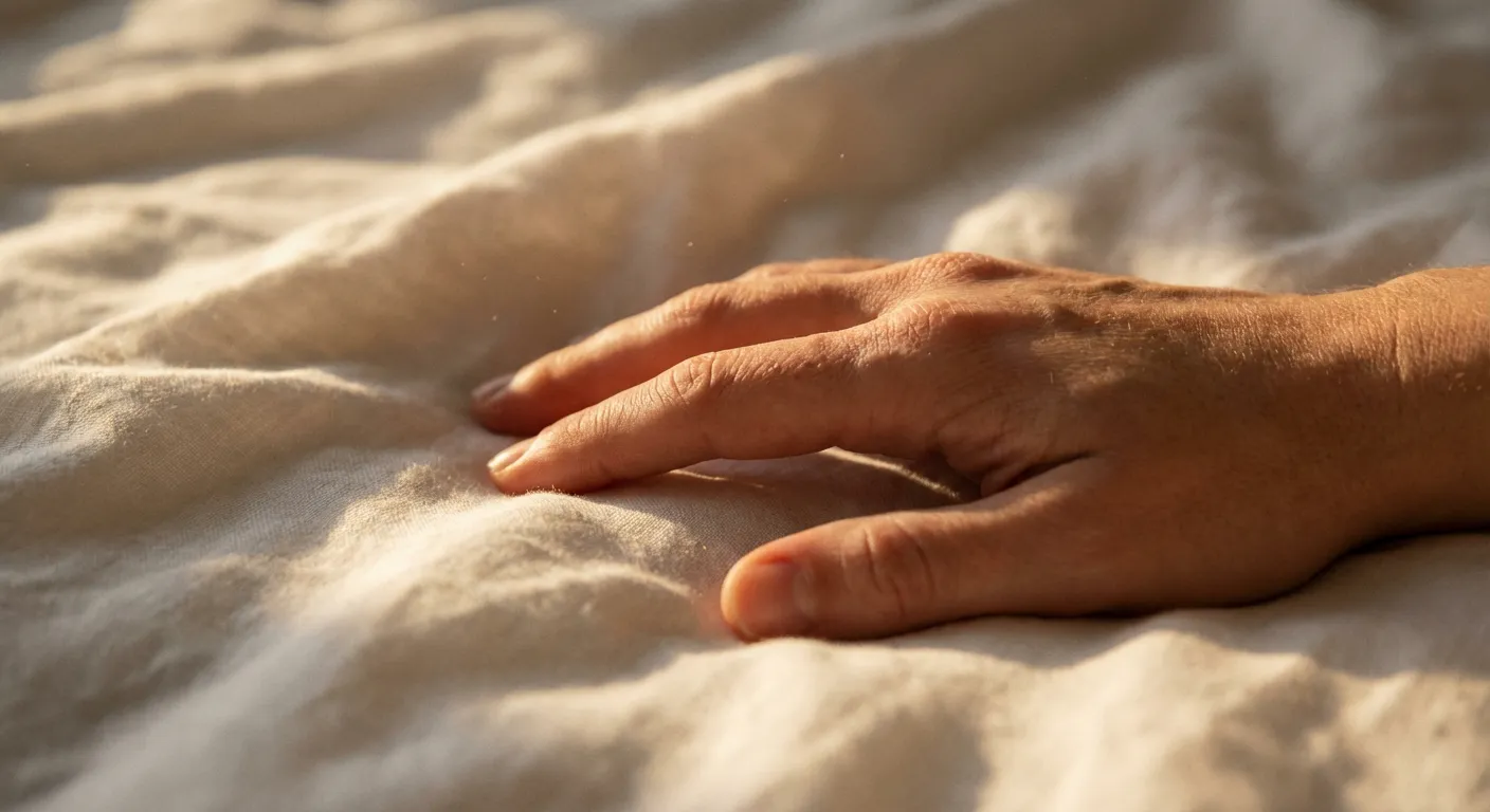 Gros plan sur la convalescence et le repos nécessaire après l'opération.